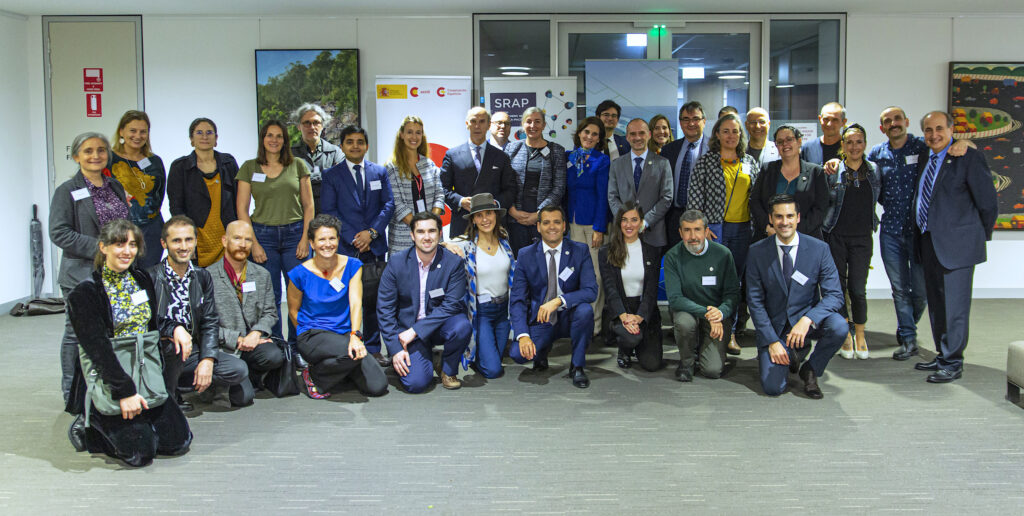 Some of the in-person participants of the 7th Australia-Spain Research Forum “A Collaborative World”